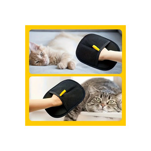 <b>Pet</b> Hair Removal Glove for Clothes and <b>Sofa</b>-Washable Lint and Dust Remover - Product Image 3