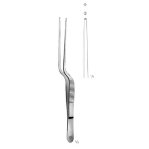 Di alta qualità 2023 LUCAE 1x2 Teeth140mm forcipe a forma di baionetta in acciaio inossidabile a forma di baionetta <span class=keywords><strong>da</strong></span> GRAYROCKS imprese - Product Image 1