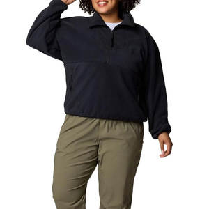 Vêtements de mode personnalisés pour femmes Sweatshirts à demi-fermeture éclair Conception personnalisée Sweatshirts à manches longues pour femmes - Product Image 3