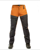 Fabricant de vêtements Pantalon de randonnée tissé Softshell pour hommes Pantalon de randonnée de construction imperméable pour l'extérieur pour le camping et le trekking