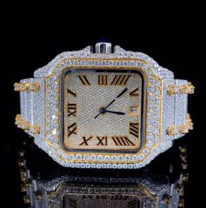 Mejor venta Iced Out Diamond Watch Reloj de acero inoxidable para hombres para la venta al por menor o regalos y eventos disponibles a buen precio - Product Image 2