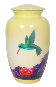 Urne funéraire classique en aluminium avec finition naturelle, urnes funéraires en métal, décoration intérieure, urne à cendres, vente chaude - Product Image 6