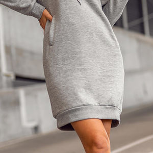 Oversized Custom Zipper Hoodie <b>Jogger</b> <b>For</b> <b>Women</b> Breathable Cotton Polyester <b>Fleece</b> Wear Embroidered Lined Super Soft - Product Image 6