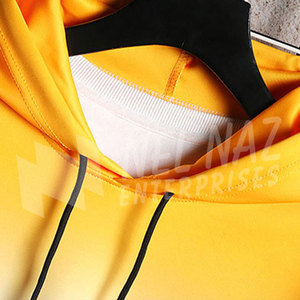 Pullover à capuche pour hommes de haute qualité Service OEM Vêtements d'extérieur d'hiver Techniques de teinte unie - Product Image 3