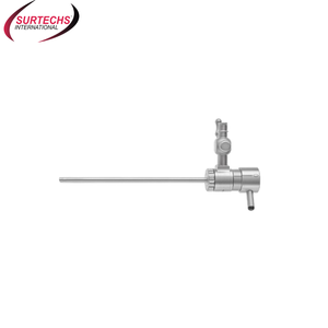 Gaine d'opération manuelle en acier Surtechs pour ensemble d'arthroscopie avec 1 robinet rotatif 3.2mm Instruments chirurgicaux orthopédiques - Product Image 3