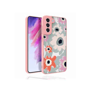 Coque de téléphone en silicone brillant à motifs Netzy Promax pour Samsung Galaxy S21 FE avec protection de l'appareil photo et anti-traces de doigts électroplaquée - Product Image 1