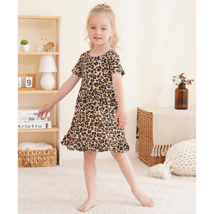 Robes d'été décontractées pour filles, respirantes, mode enfant - Product Image 2