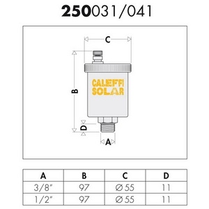 ช่องระบายอากาศแบบเร็ว Solar Quick Air Vent ขนาด 3/8 นิ้ว พร้อมวาล์วปิด-เปิด - Product Image 3