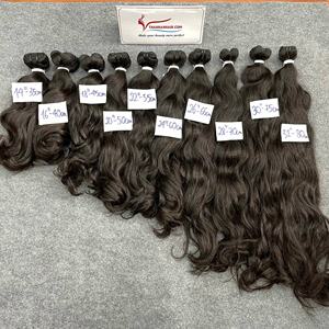 Paquetes de cabello crudo LISTO para enviar Extensiones de cabello de trama de cabello humano vietnamita Proveedor mayorista de tejido sin procesar - Product Image 4
