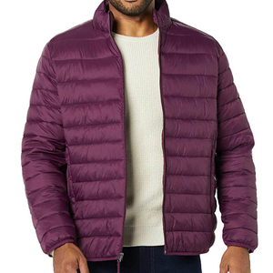 Winter Windproof Warm puffer jacket for Men Outdoor New Design Men's Shiny <b>Down</b> Luxury Jacket Men - Product Image 5
