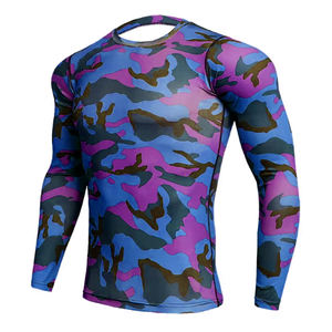 เสื้อรัดกล้ามเนื้อผู้ชาย เหมาะสำหรับใส่ซ้อนเลเยอร์ ใช้ได้ทุกวัน สไตล์สตรีท ออกกำลังกาย เนื้อผ้านุ่ม ไม่ยับ - Product Image 5