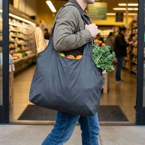 Bolsa de Compras Plegable de Gran Capacidad, Resistente, de Poliéster, Ecológica y Reutilizable para <span class=keywords><strong>Supermercado</strong></span>, Venta al Por Mayor SHINY - Product Image 2