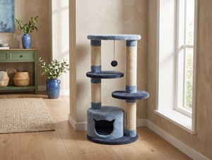 Arbre à chat Amistar "Blue Wave" de haute qualité pour chats de toutes tailles et de tous âges. - Product Image 4
