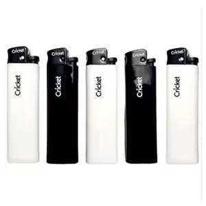 Briquets de cricket originaux Briquets à gaz en plastique rechargeables coupe-vent Les meilleurs briquets économiques Éclairage de tous les jours - Product Image 1