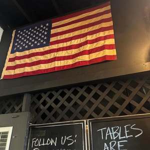 Vintage 3x5 ft American <b>Flag</b> Heavy Duty Tea Stained Cotton Aged-Looking 4th July Cloth for Fiberglass Flagpoles for Display - Product Image 4