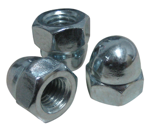 Dado hexagonal ciego de acero galvanizado (UNI 5721) M16, 100 unidades. - Product Image 1