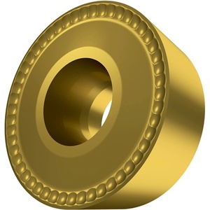 ISO RCMX 2507MOS-37:6630 Inserto de Torneado Indexable D.7.2mm MT-CVD con Recubrimiento Dorado, Paquete de 10 - Product Image 1