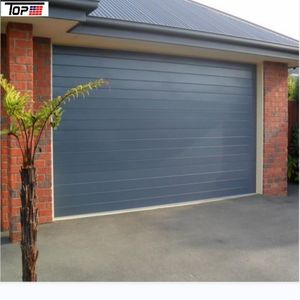 <span class=keywords><strong>Porte</strong></span> <span class=keywords><strong>de</strong></span> <span class=keywords><strong>garage</strong></span> sectionnelle automatique à commande à distance, moderne, en bois grainé, rectangulaire, avec quincaillerie, moteur, étanche, prix d'usine - Product Image 2