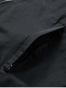 Chaqueta Cortavientos Moderna y Ligera de Lona para Hombre, Chaqueta Impermeable con Cuello Alto para Actividades al Aire Libre en Primavera - Product Image 3