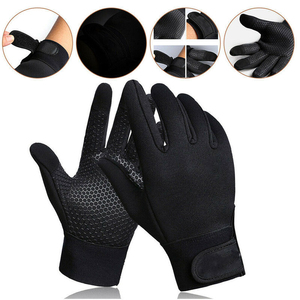 Gants d'impression en silicone imperméables à écran tactile anti-dérapant personnalisés de haute qualité - Product Image 3