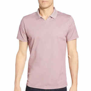 Polos polo t-shirt polo décontracté à manches courtes avec broderie personnalisée t-shirts en coton 100% - Product Image 1