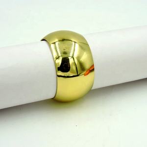 Ensemble d'anneaux de serviette en laiton de luxe, couleur dorée, élégants porte-serviettes, décoration de table élégante, logo personnalisé pour les dîners et les fêtes - Product Image 5