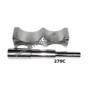 Bloque de acero endurecido con mandril para uso en joyería para hacer herramientas profesionales de alta calidad - Product Image 1