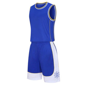 Ensemble d'uniformes de basketball pour équipes sportives, imprimé, tissu respirant, performance, antibactérien, évacuation de l'humidité, professionnel - Product Image 3