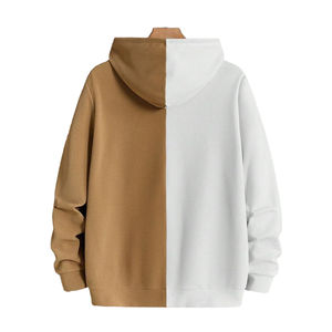 Ensemble de survêtement streetwear deux pièces personnalisé en molleton de haute qualité pour homme – Joggers et sweat à capuche 100 % coton - Product Image 4