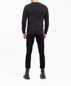 Sudadera de Cuello Redondo de Algodón para Hombre, Estilo Holgado de Moda para Otoño e Invierno, Personalizable con Bordado - Product Image 3