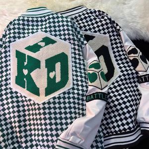 แจ็กเก็ตเบสบอลแขนยาวหนังแจ็คเก็ตกันลมสำหรับผู้ชายกันน้ำ - Product Image 5