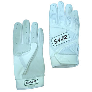 Professional Customized Genuine Cowhide Cabretta Leather <b>Batting</b> Gloves Hand Safety for Adults in Baseball and Softball Playing - Product Image 1