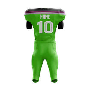 2025 nouveauté uniformes de Football américain pour jeunes sur mesure maillots à manches courtes avec nom et numéro de joueur - Product Image 1