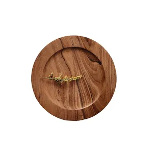 Fornitore all'ingrosso di legno di noce di grandi dimensioni tagliere reversibile tagliere profondo a basso prezzo