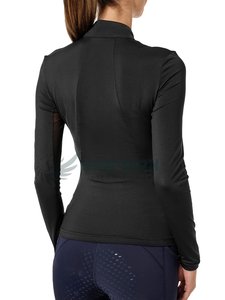 Chemise d'équitation stable décontractée pour femmes blouse d'équitation en mélange de coton confortable durable et légère et respirante - Product Image 4