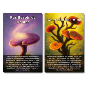 Sabiduría de los Hongos Tarot Francs: Elegante Baraja de Tarot, Artículos de Colección - Product Image 5