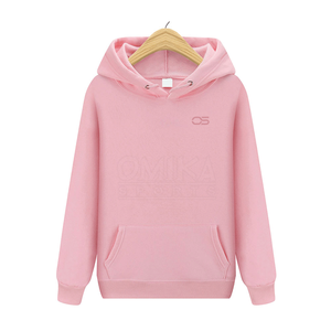 Service OEM Sweat à capuche pour homme Premium Designer Print on Solid Fabric Fashion Pink XS Size for Autumn-Factory-Made - Product Image 1
