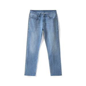 Meilleur prix Jeans taille moyenne, lavables, tissés de type modeste, en coton spandex délavé à la pierre du Vietnam, OEM, ODM Slimfit pour hommes - Product Image 3