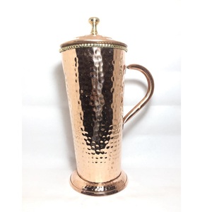 Jarra de agua Cooper para uso de fiesta para Hotel, tamaño y forma personalizados, jarra de cobre sostenible para beber, jarra para vajilla de comedor - Product Image 3