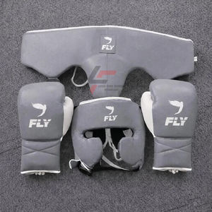 Ensemble de gants de boxe Fly Training Sparring en cuir neuf 2025, fabriqué sur mesure, super confortable, dernier modèle, ensemble de boxe Fly - Product Image 5
