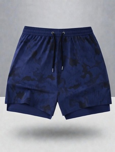 Men's Custom Print Summer <b>Compression</b> <b>Shorts</b> Workout Fitness Sport Running Gym Casual OEM Embroidery Solid <b>Compression</b> <b>Short</b> - Product Image 2