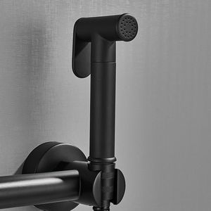Conjunto de Chuveiro Higiênico de Parede Preto Fosco para Banheiro com Monocomando e Ducha Manual - Atacado - Product Image 3
