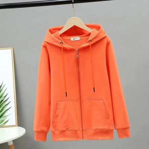 Sweat à capuche zippé en polaire personnalisé, imprimé et brodé, pour homme et femme, coupe ample, décontracté, mode, à manches longues - Product Image 6