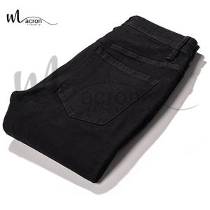 Jeans pour homme, couleur noire, confortables, design unique, meilleur service, qualité supérieure, dernier style, respirants, lavables, coupe droite, taille mi-haute - Product Image 4