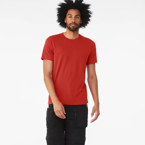 Jerzees - พรีเมี่ยมผสมริงสปันคอกลมเสื้อยืด - 560MR T เสื้อผ้าใบเบลล่าผู้ชาย Airlume ผ้าฝ้ายทีม Tee เสื้อ - Product Image 1