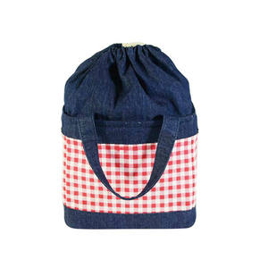 Vietnam Sac isotherme de haute qualité Sac à lunch à double compartiment isolé avec doublure souple étanche et papier aluminium réutilisable - Product Image 6