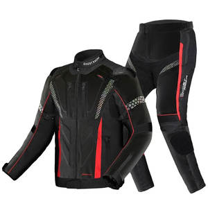 Combinaison de moto textile imperméable et coupe-vent pour les cyclistes Combinaison de moto textile légère prête pour l'aventure - Product Image 6
