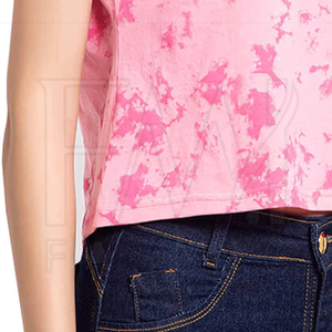 เสื้อยืดผ้าฝ้ายพอดีตัวสำหรับผู้หญิง100% ปรับแต่งได้มีโลโก้แบรนด์ของคุณเองสวมใส่สบายเสื้อยืดไซส์พิเศษ - Product Image 5