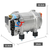 Compresseur électrique universel 12V / 24V pour toutes les voitures, camions électriques, refroidisseur de stationnement, compresseur d'air électrique