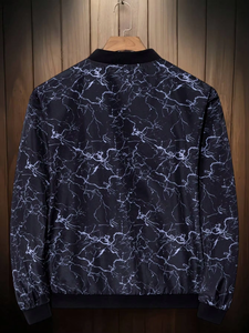 <b>Men</b> Sublimation Satin <b>Varsity</b> <b>Jacket</b> Long Sleeve 100%Polyester Casual Unisex <b>Jacket</b> Breathable <b>Bomber</b> <b>Jacket</b> For <b>Men</b> - Product Image 3